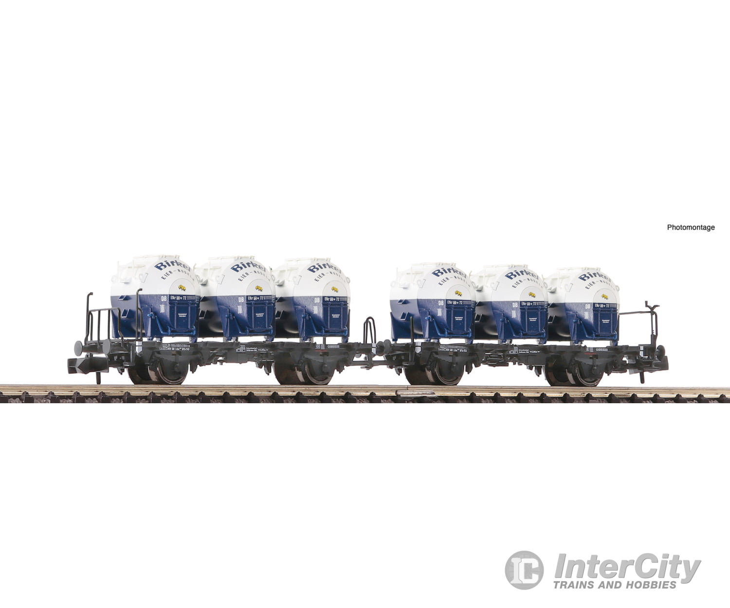 Fleischmann 6660046 N Container Carrier Wagon Double Unit Db Era 3 4 European Freight Cars