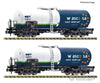 Fleischmann 6660058 N 2-Piece Set: Tank Wagons Öbb Era 6 European Freight Cars