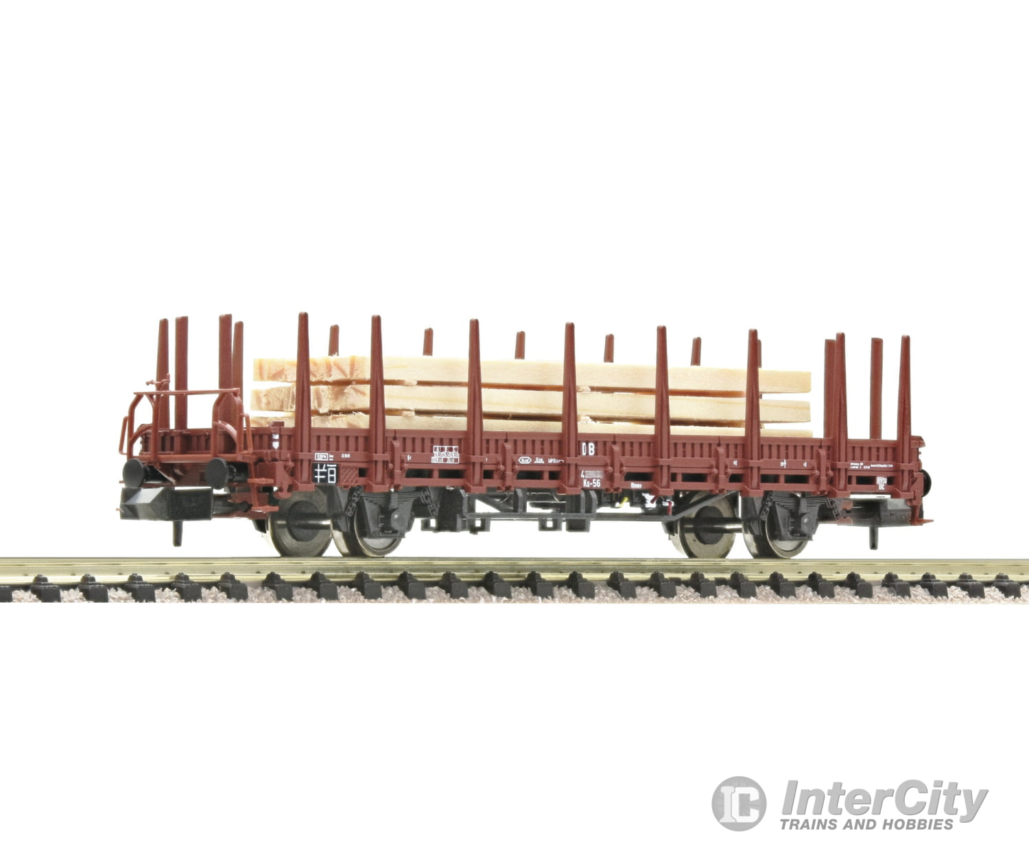 Fleischmann 6660059 N Insert Type Stake Wagon Db Era 3 European Freight Cars