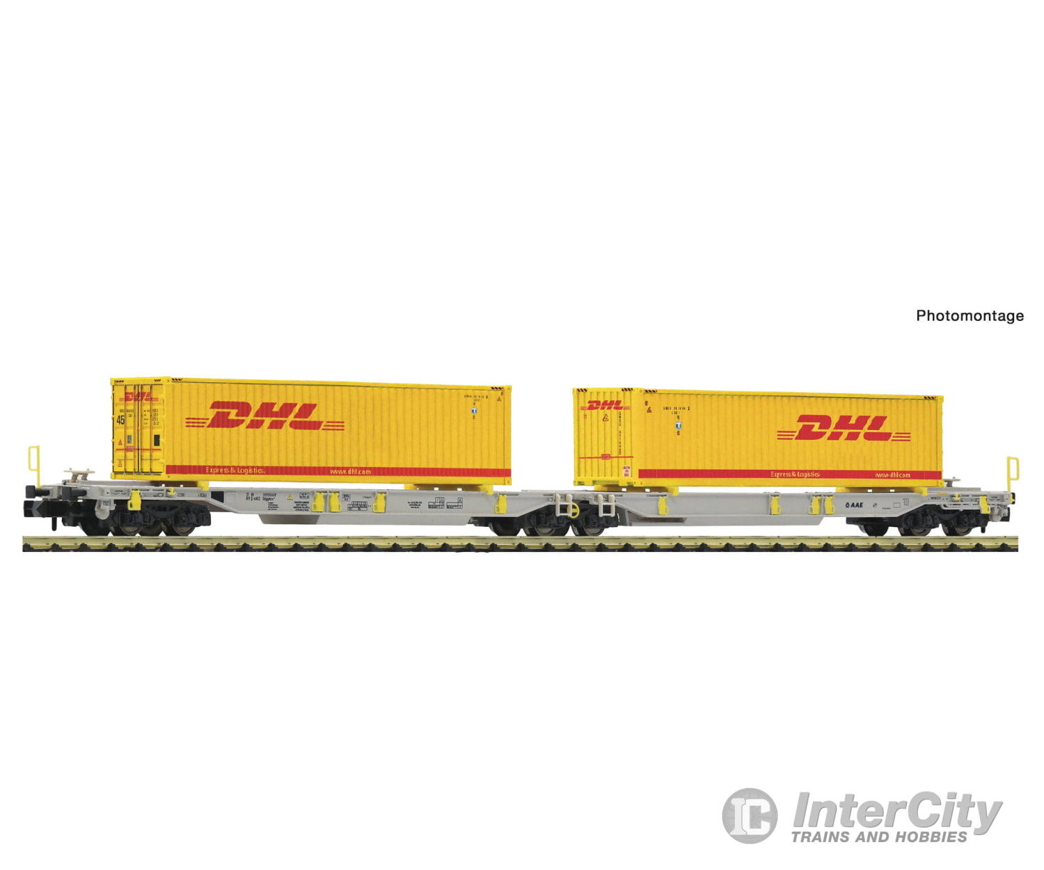 Fleischmann 6660069 N Articulated double-pocket wagon T2000 AAE European Freight Cars