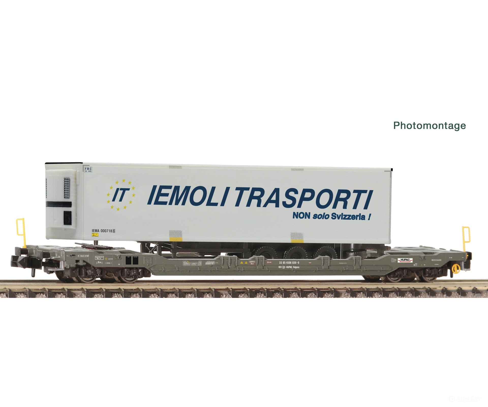 Fleischmann 6660070 N Pocket Wagon T5 Hupac European Freight Cars
