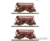 Fleischmann 6660071 N 3 Piece Set: Swivel Roof Wagons Dr European Freight Cars