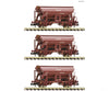 Fleischmann 6660071 N 3 Piece Set: Swivel Roof Wagons Dr European Freight Cars