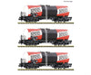 Fleischmann 6660073 N 3-Piece Set: Tank Wagons Öbb European Freight Cars