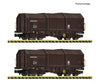 Fleischmann 6660075 N 2 Piece Set: Telescopic Hood Wagons Öbb European Freight Cars