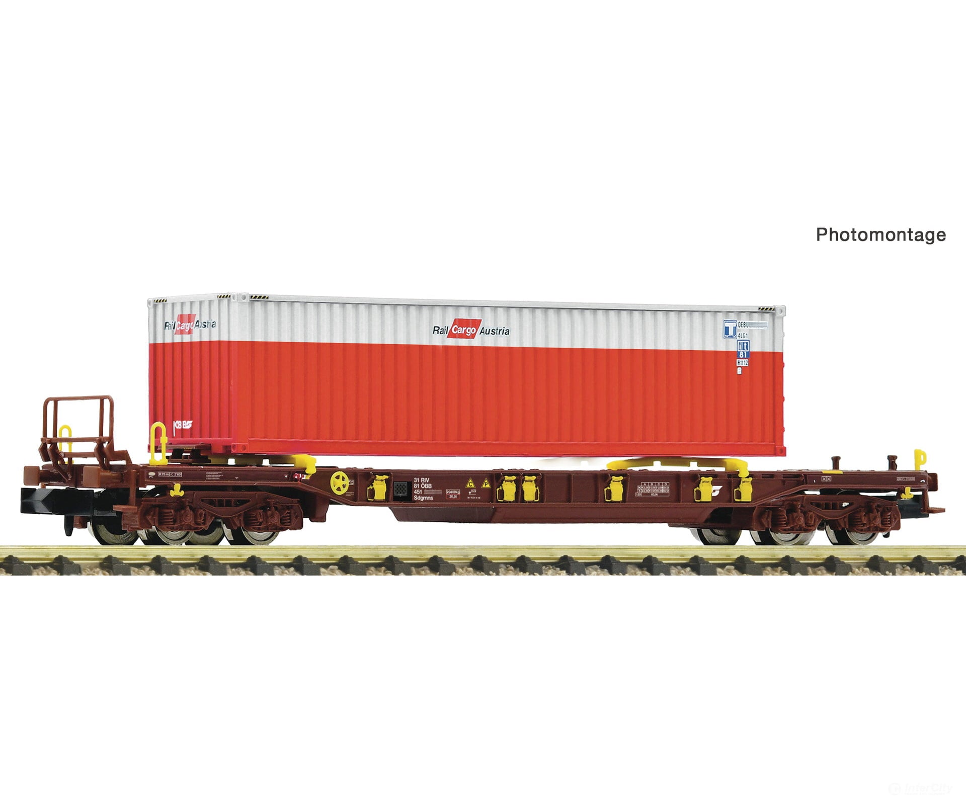 Fleischmann 6660076 N Pocket wagon T3 ÖBB European Freight Cars