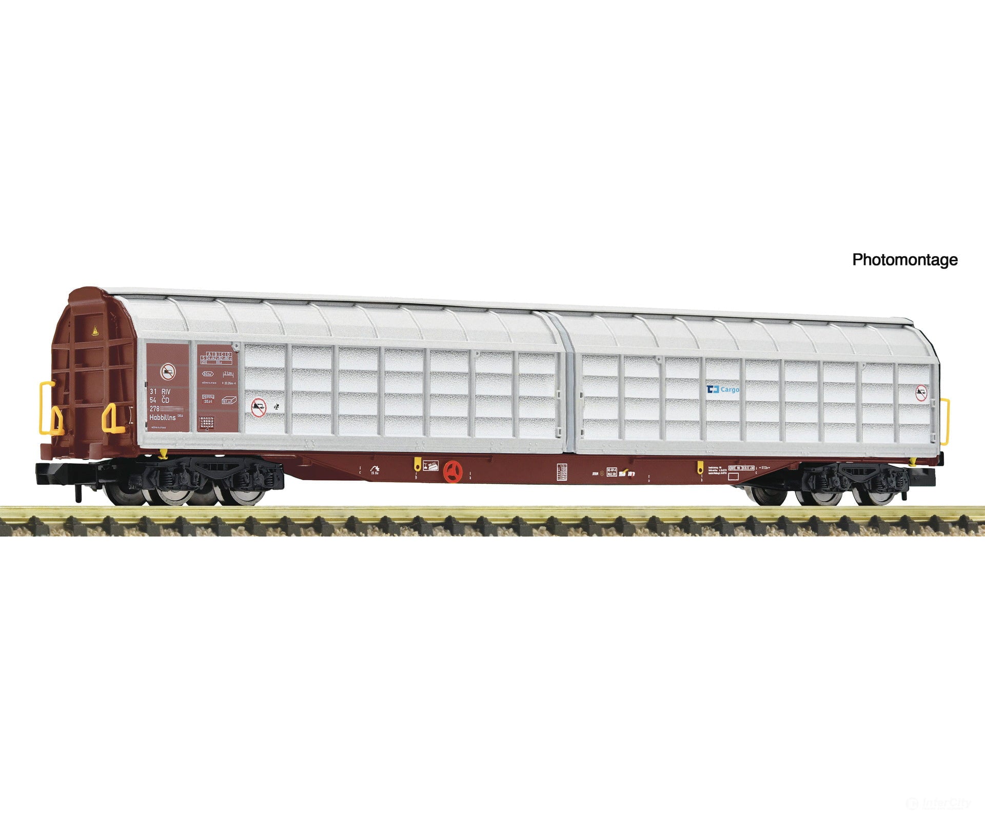 Fleischmann 6660079 N High Capacity Sliding Wall Wagon Cd Cargo European Freight Cars
