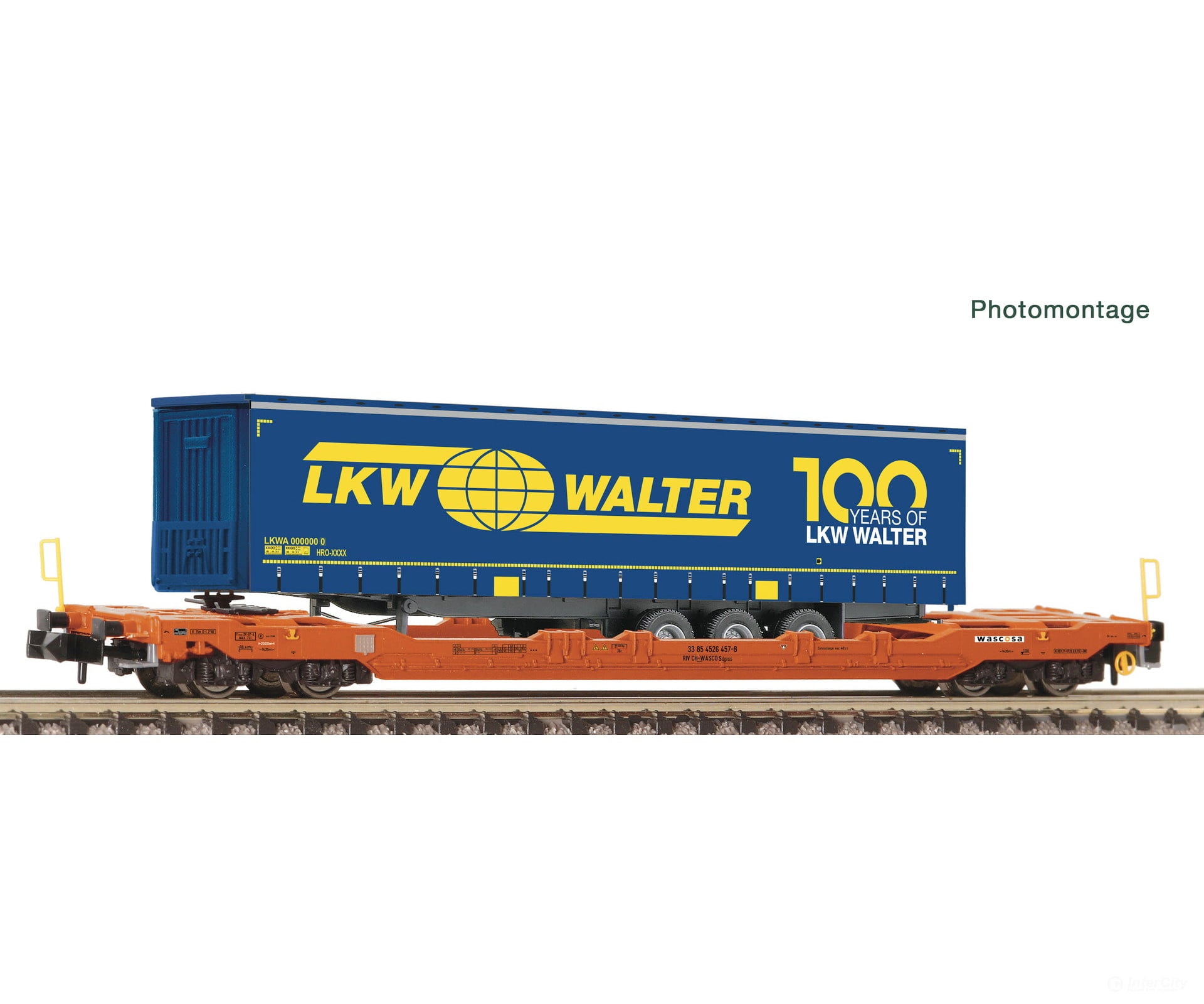 Fleischmann 6660083 N Pocket Wagon T5 Wascosa European Freight Cars