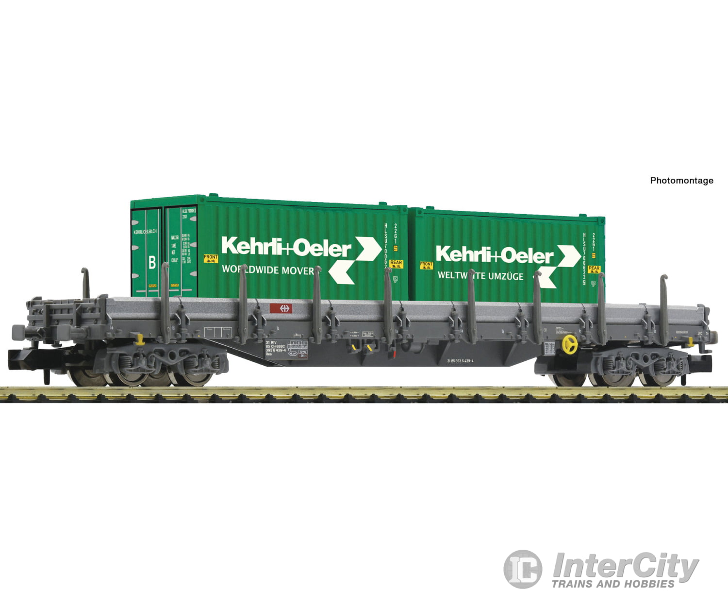 Fleischmann 6660092 N Stake Wagon Sbb European Freight Cars