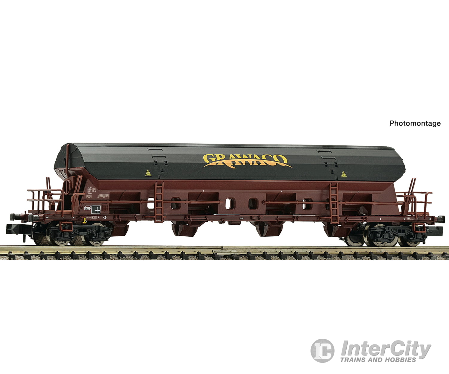 Fleischmann 6660101 N Swivel-Roof Wagon Grawaco European Freight Cars