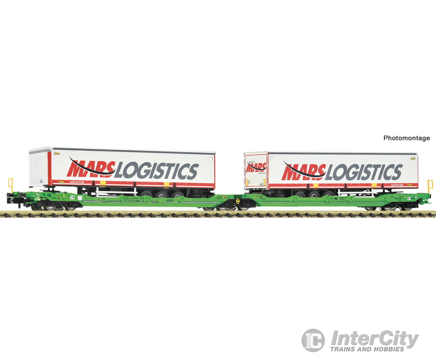 Fleischmann 6660102 N Articulated double-pocket wagon T3000e CFL Cargo European Freight Cars