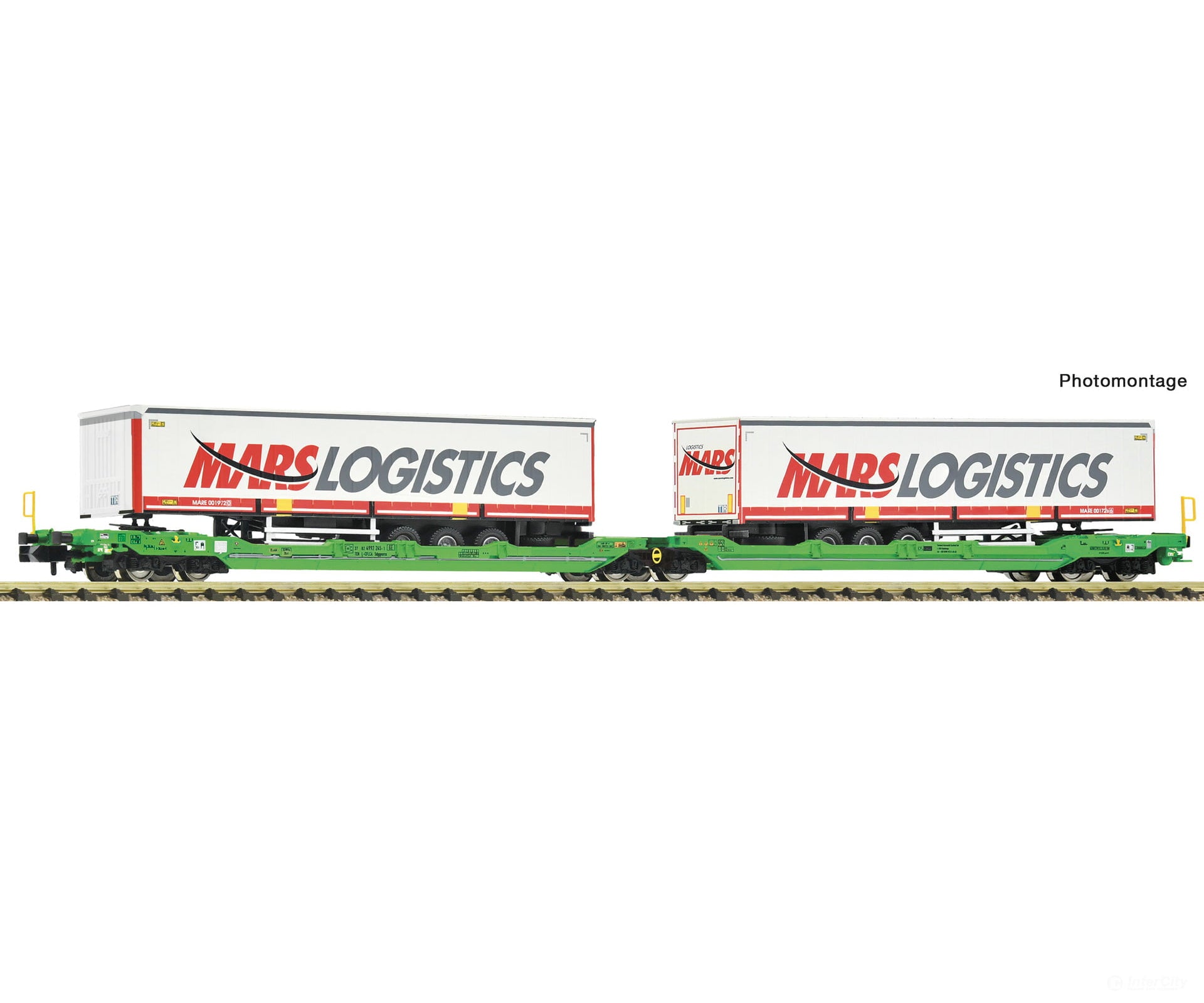 Fleischmann 6660102 N Articulated double-pocket wagon T3000e CFL Cargo European Freight Cars
