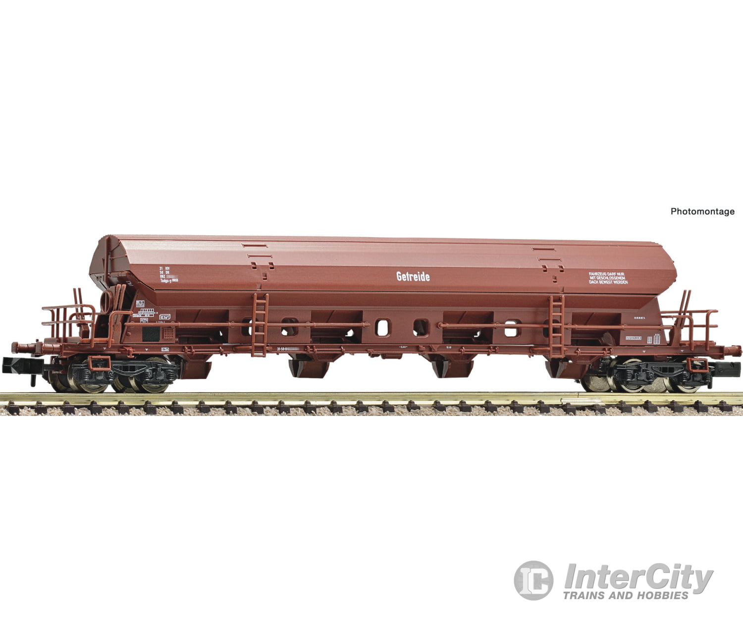 Fleischmann 6660115 N Swivel Roof Wagon Dr European Freight Cars