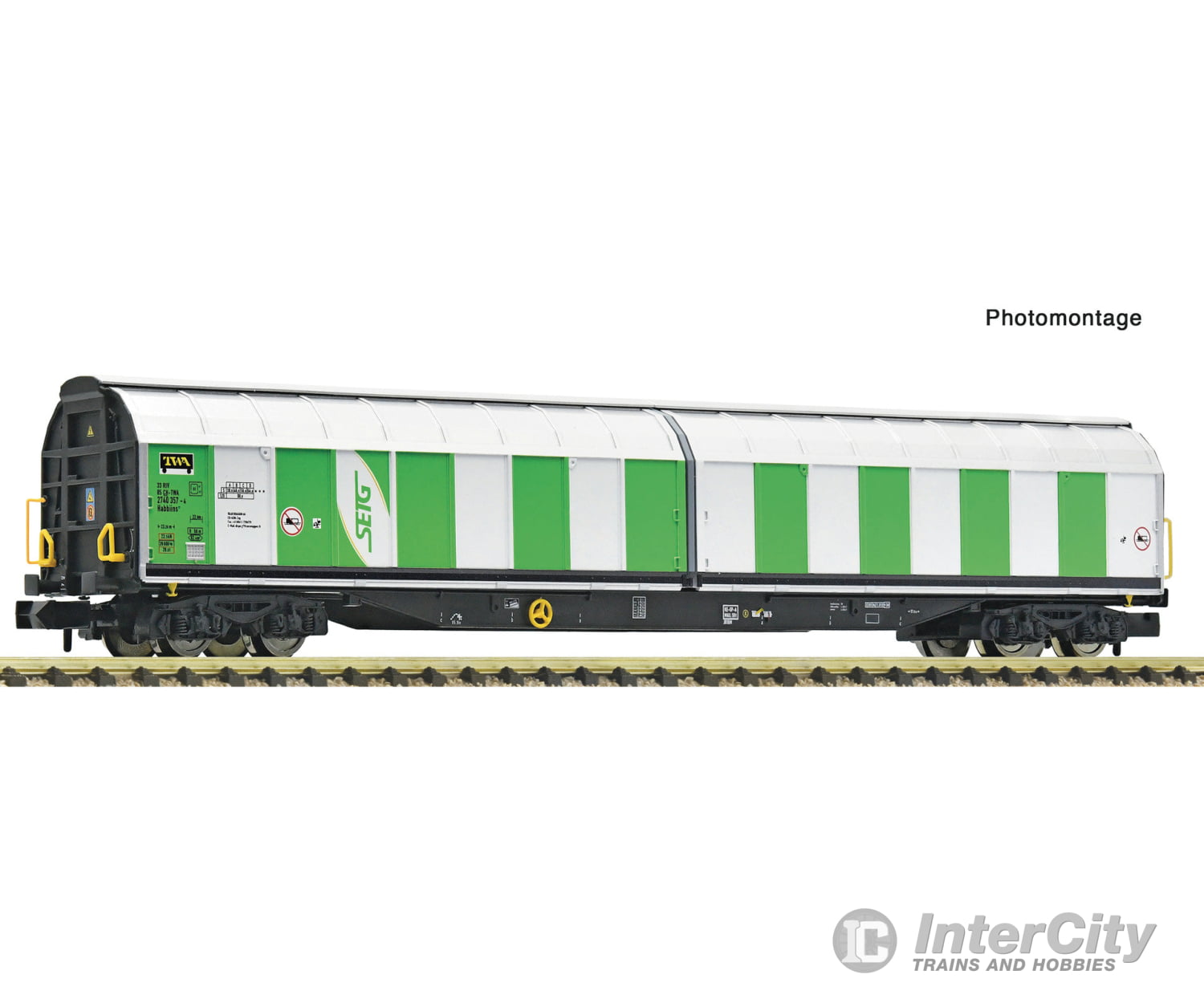 Fleischmann 6660121 N High Capacity Sliding Wall Wagon Setg European Freight Cars