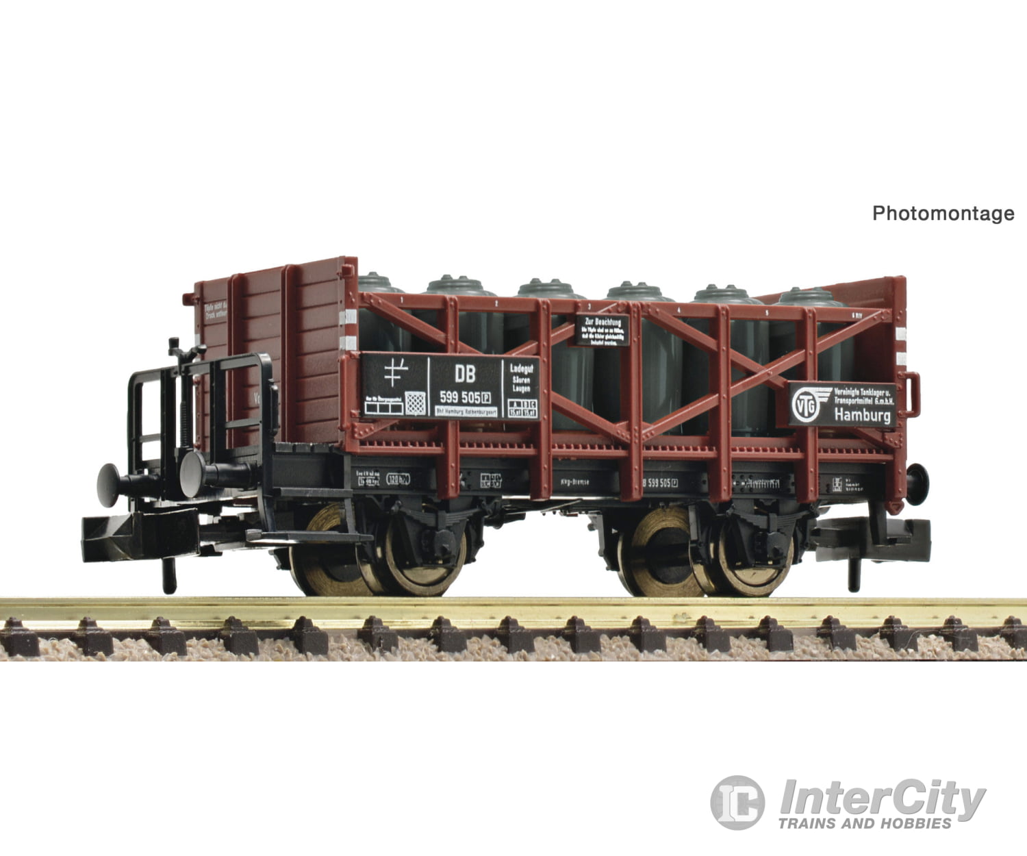 Fleischmann 6660128 N Acid Transport Wagon Db European Freight Cars