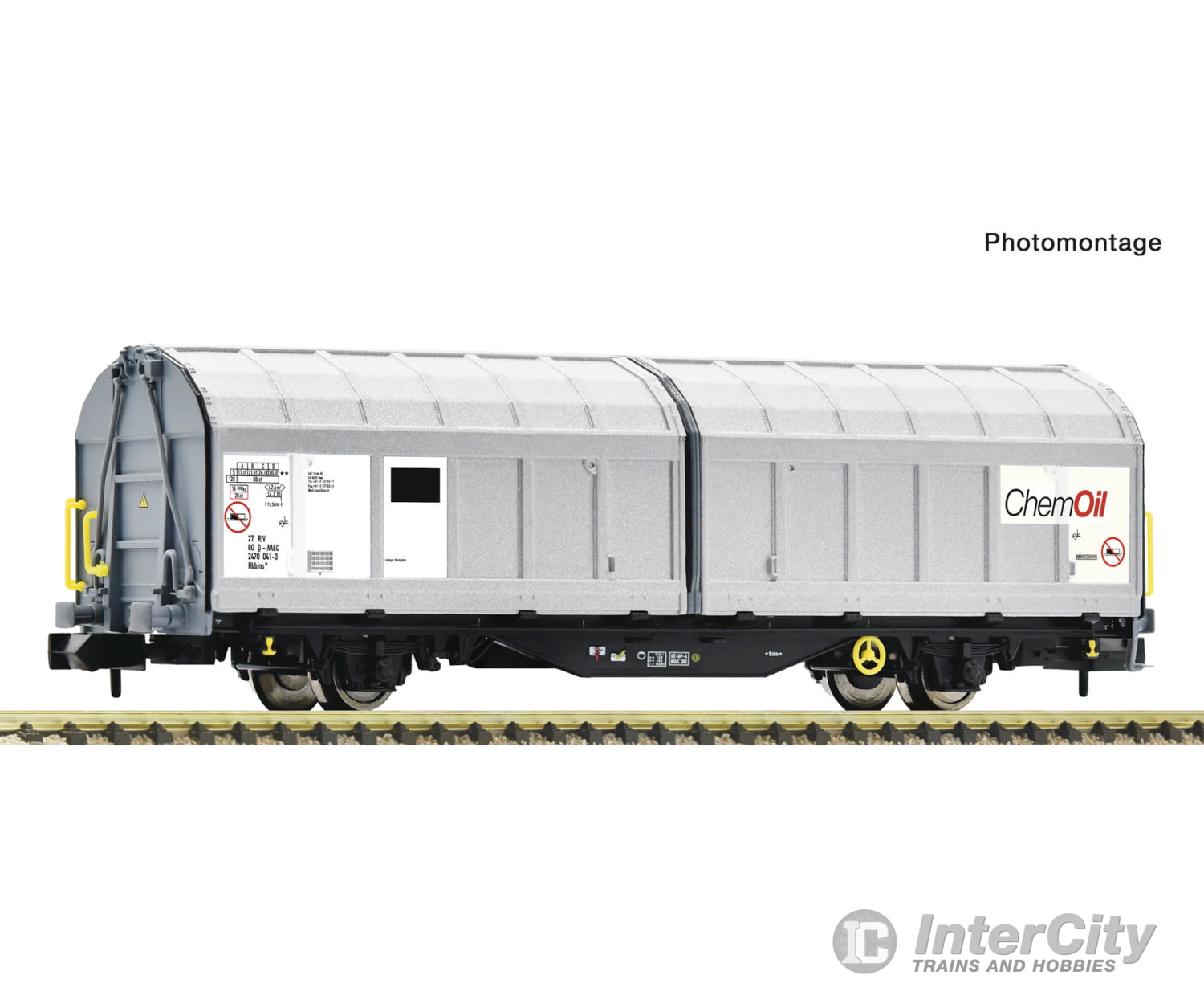 Fleischmann 6660137 N Sliding wall wagon AAE Cargo European Freight Cars