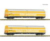 Fleischmann 6660155 N 2 piece set: Large-capacity sliding wall wagons Wascosa European Freight Cars