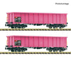 Fleischmann 6660163 N 2 piece set: Open goods wagons SBB European Freight Cars
