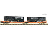 Fleischmann 6660165 N Articulated double-pocket wagon T3000e Wascosa European Freight Cars