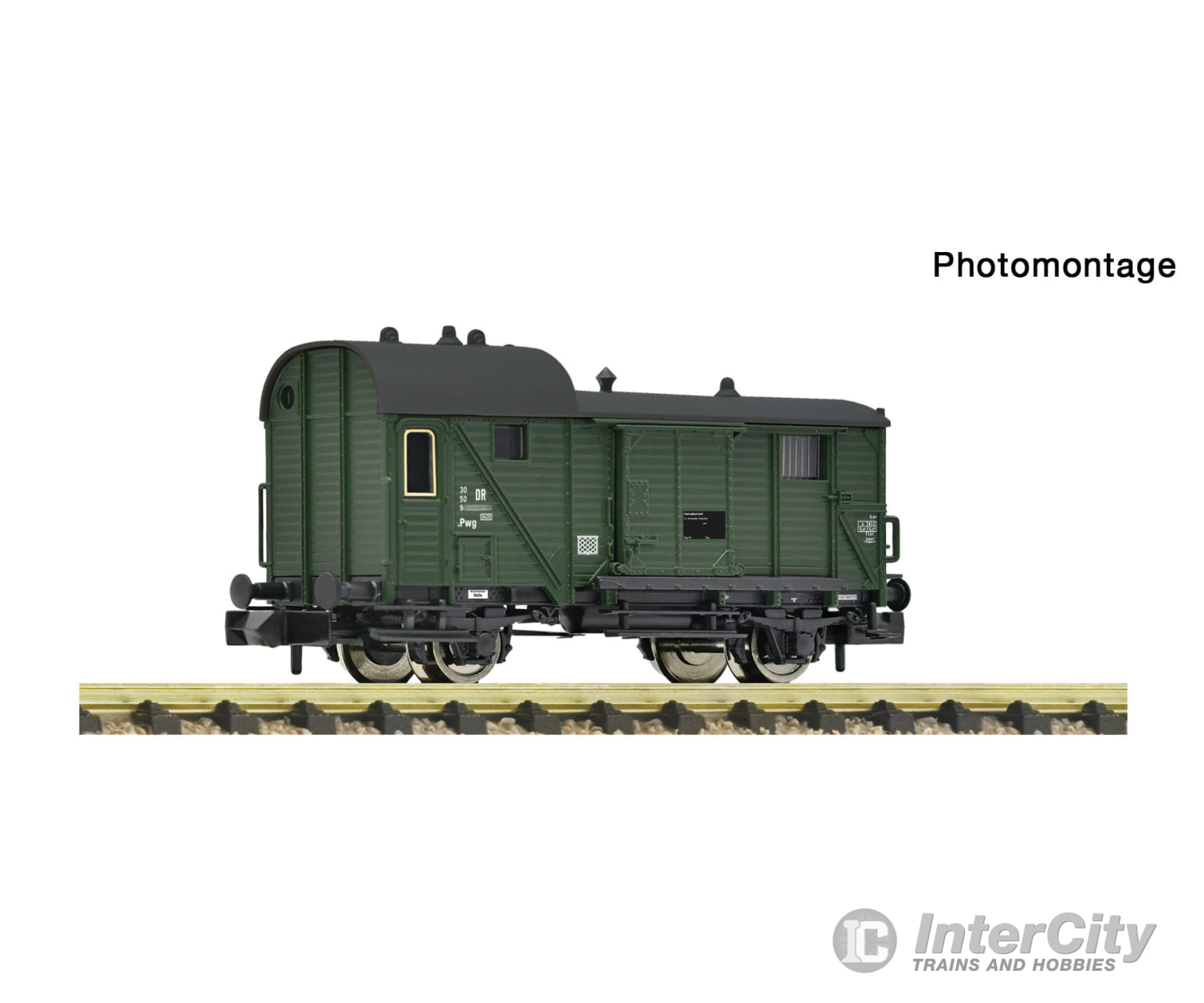 Fleischmann 6660166 N Guard’s van for goods trains DR European Freight Cars