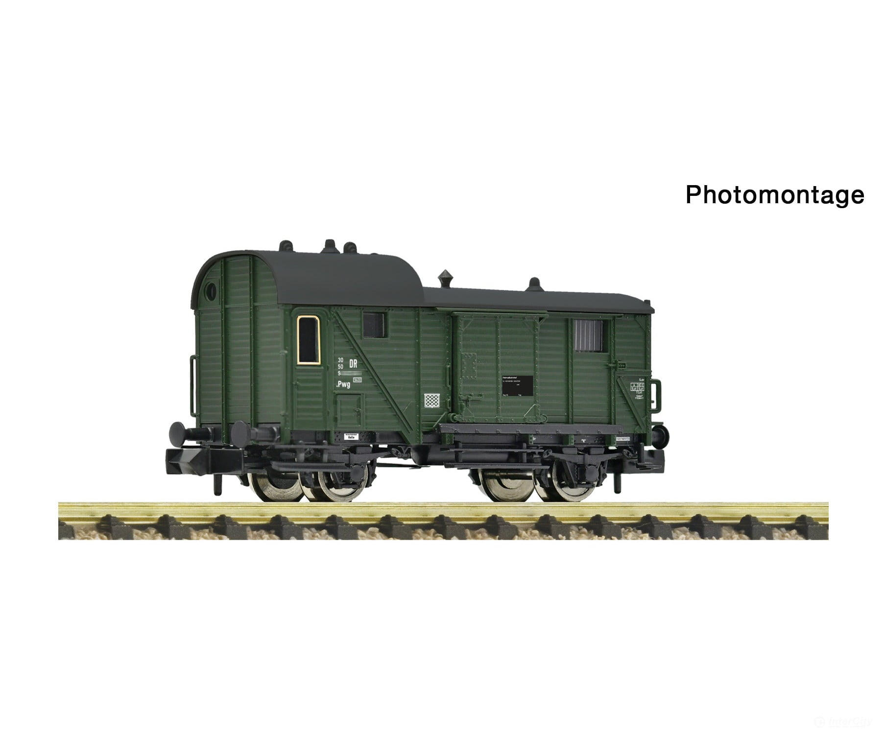 Fleischmann 6660166 N Guard’s van for goods trains DR European Freight Cars