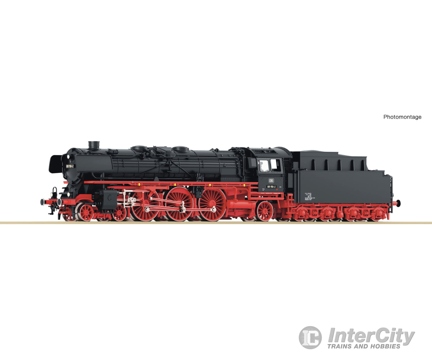 Fleischmann 714570 N Steam Locomotive 001 150-2 Db Era 4 (Dcc Sound) European Locomotives