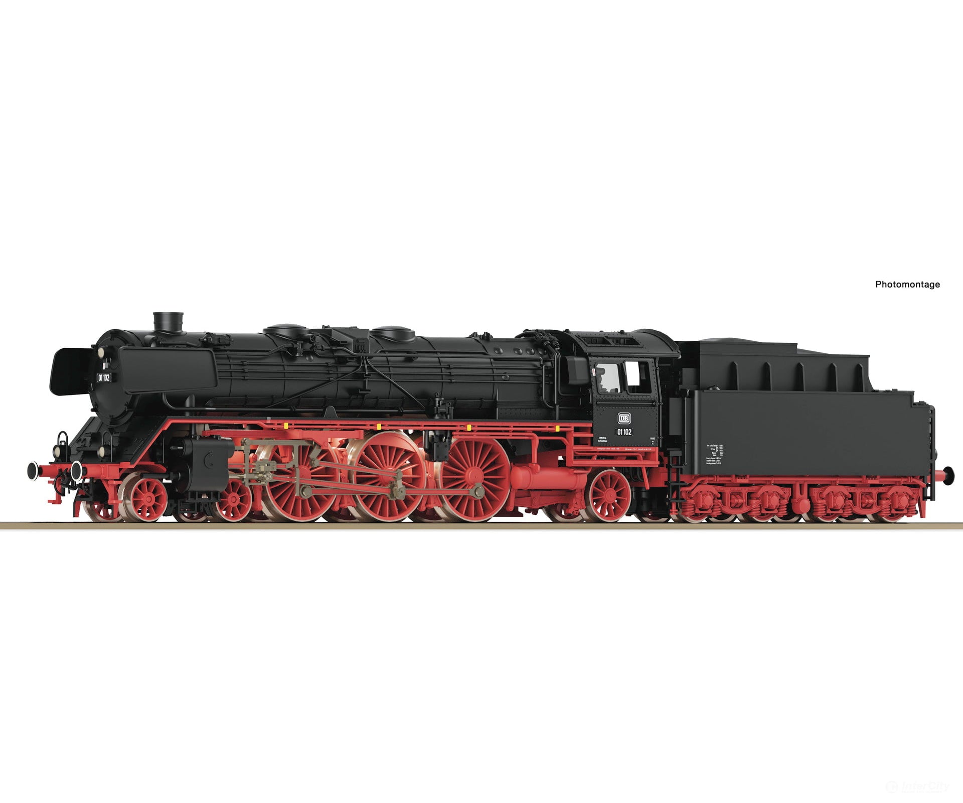 Fleischmann 714575 N Steam Locomotive 01 102 Db - Dcc/Sound European Locomotives