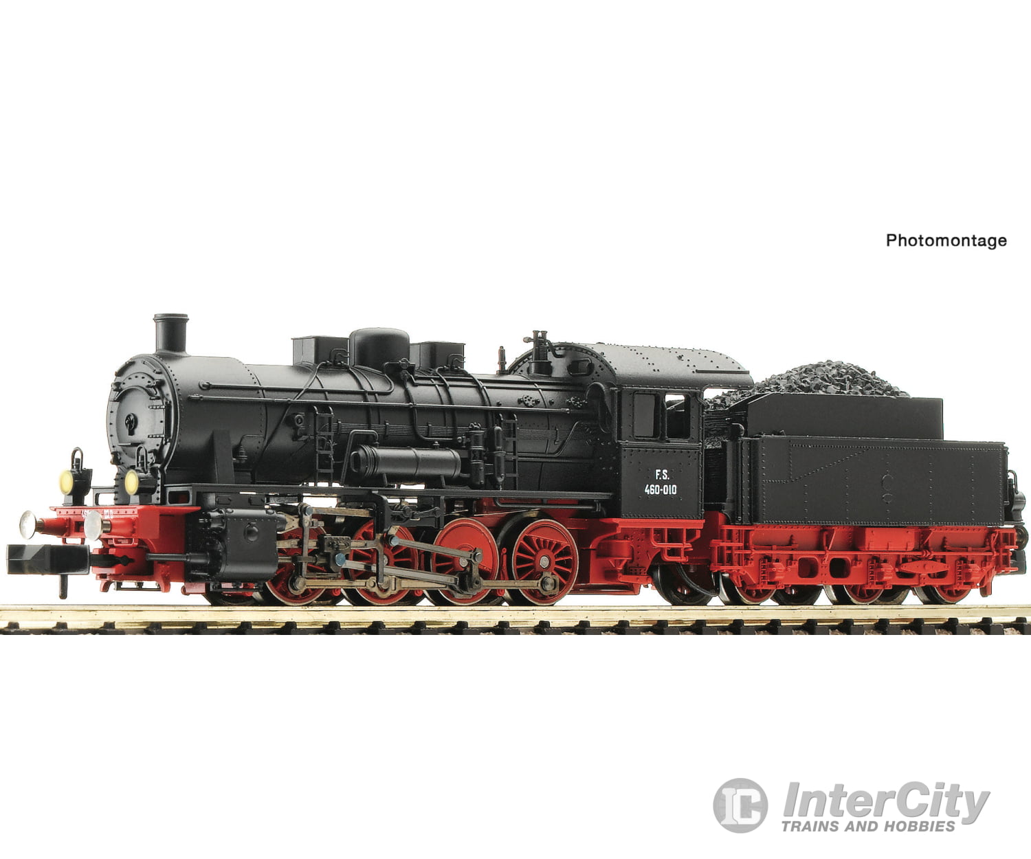 Fleischmann 715504 N Steam Locomotive 460 010 Fs Era 3 (Dc) European Locomotives