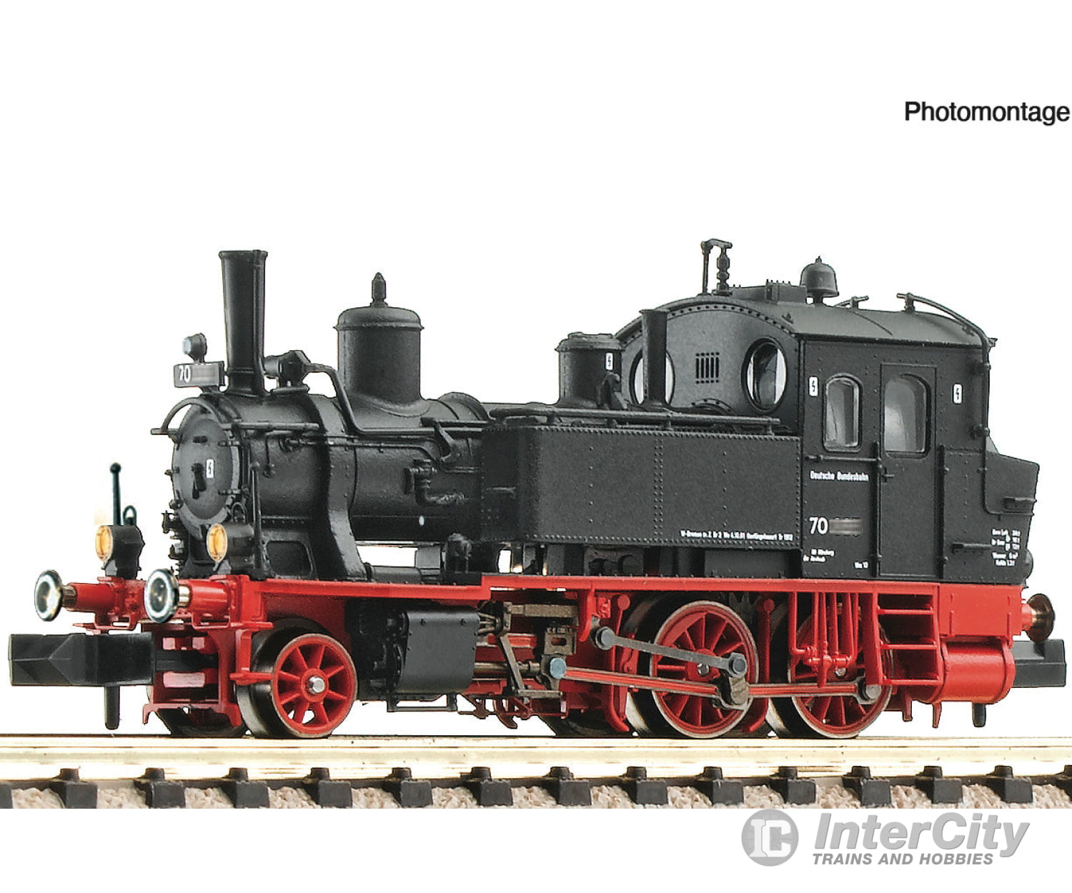 Fleischmann 7160010 N Steam Locomotive Class 70.0, DB , Era 3 (DC)