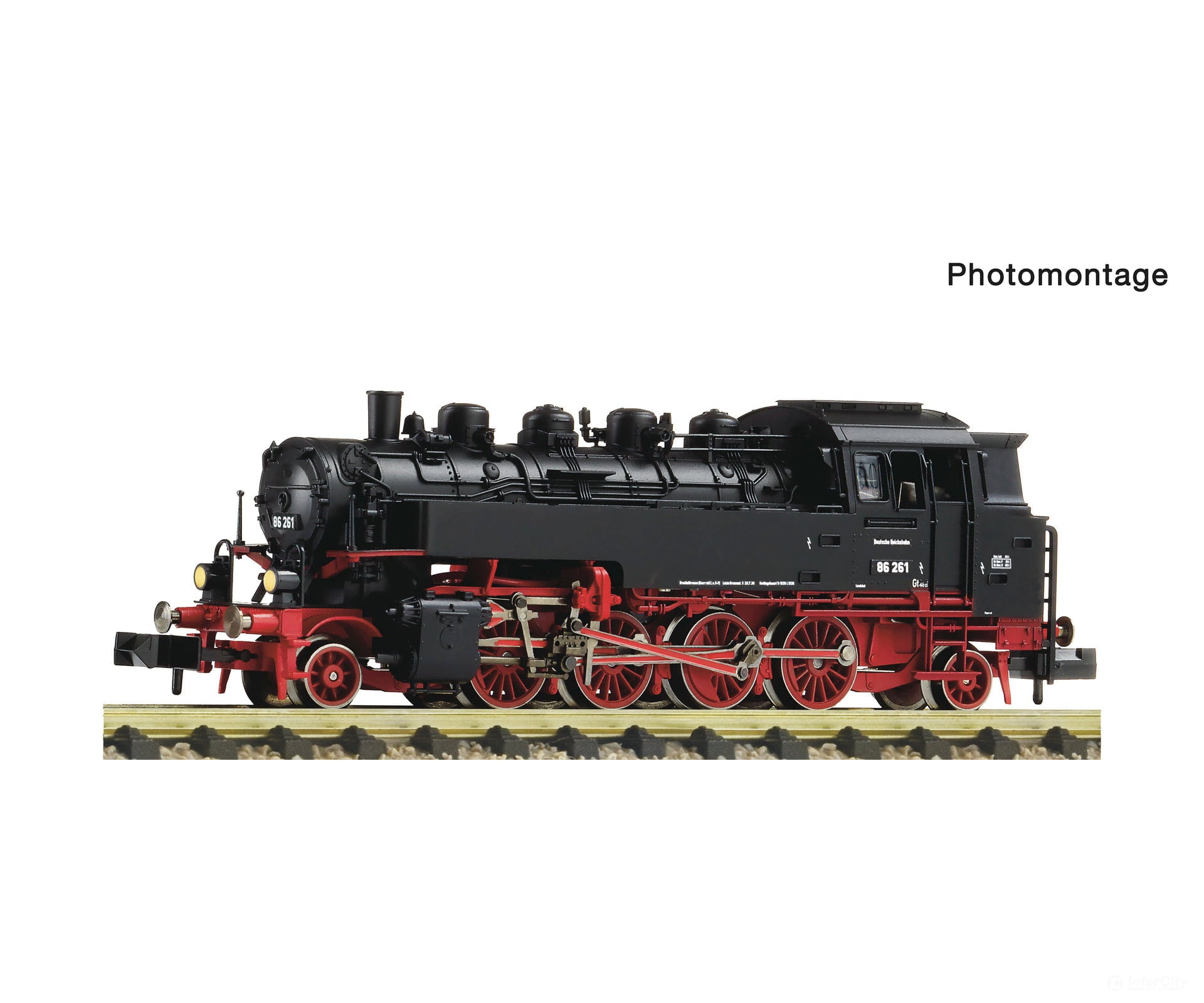 Fleischmann 7160036 N Steam locomotive Class 86 DRG DC Analog European Locomotives