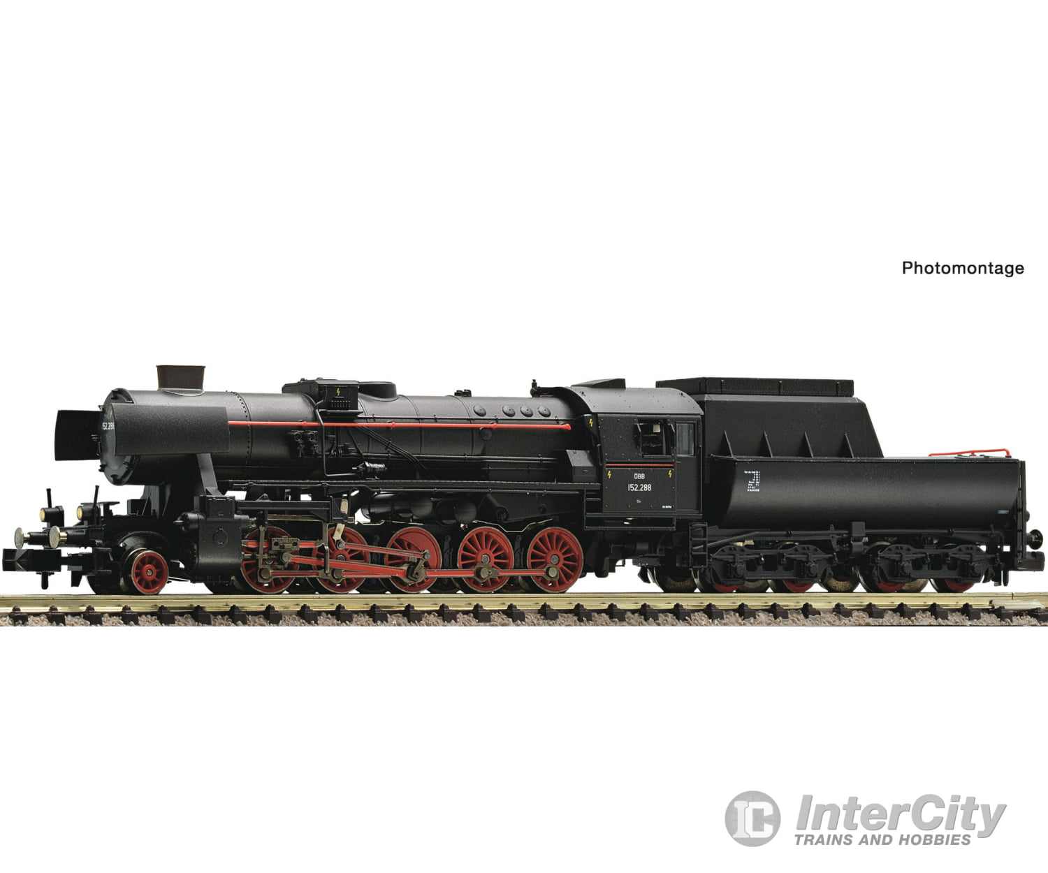 Fleischmann 7170011 N Steam Locomotive Class 52 Öbb Era 3 4 (Dcc Sound) European Locomotives