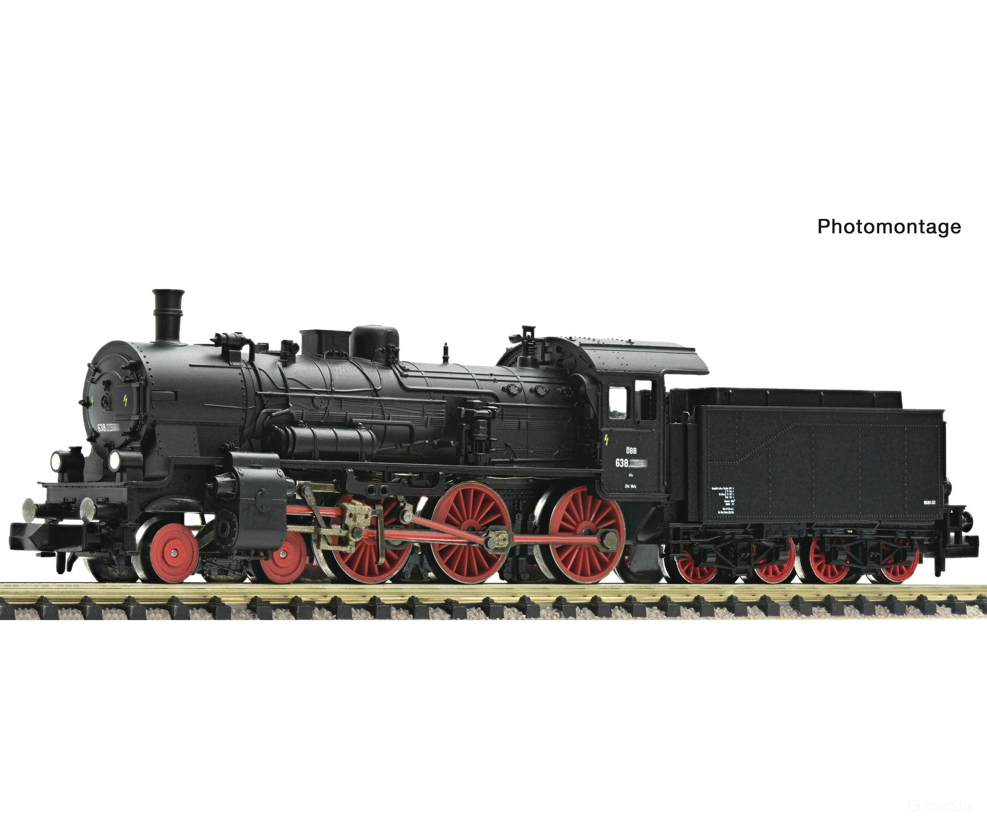 Fleischmann 7170021 N Steam Locomotive Class 638 Öbb Digital European Locomotives