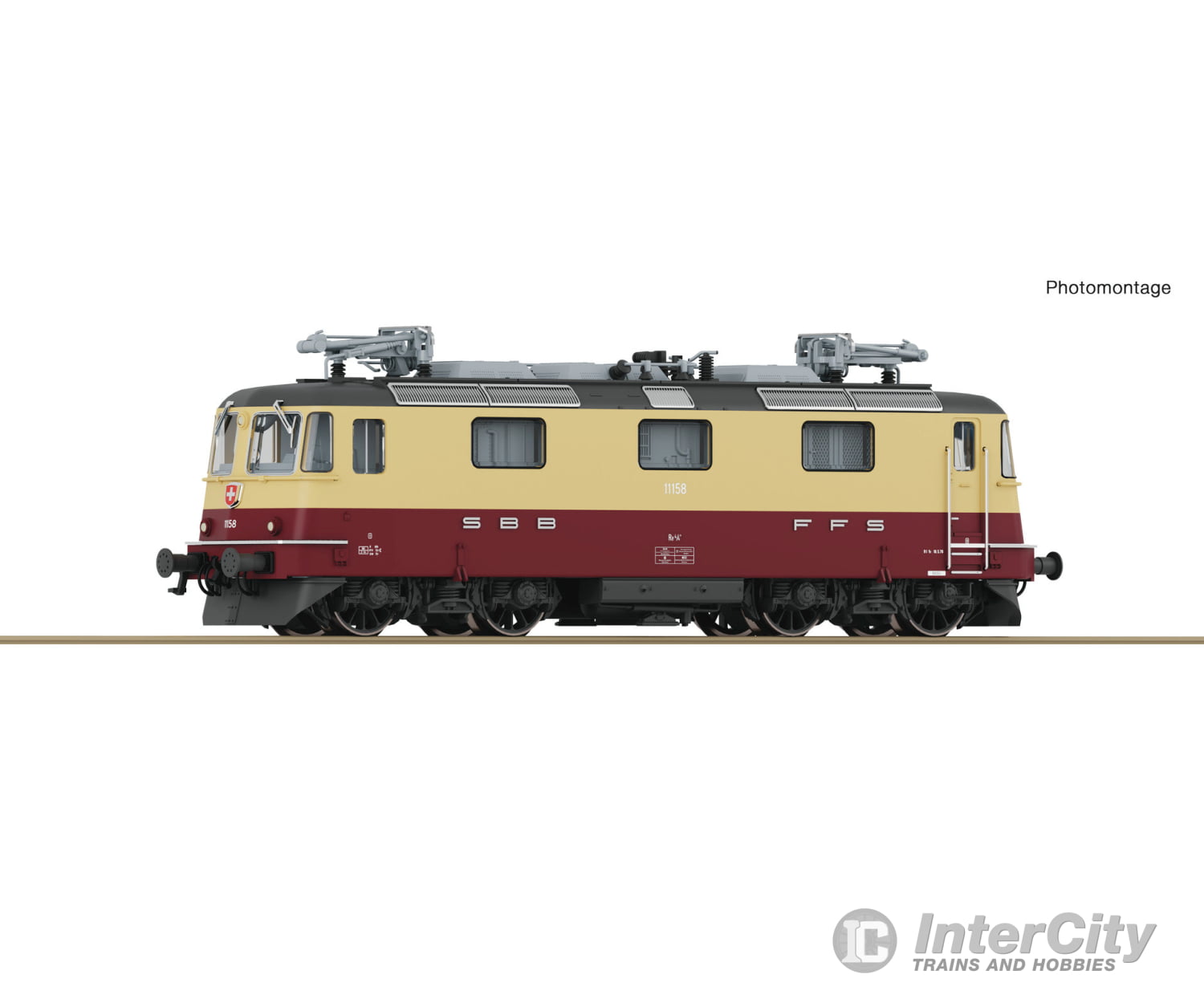 Fleischmann 732400 N Electric Locomotive Re 4/4 Ii 11158 Sbb Era 4 5 (Dc) European Locomotives