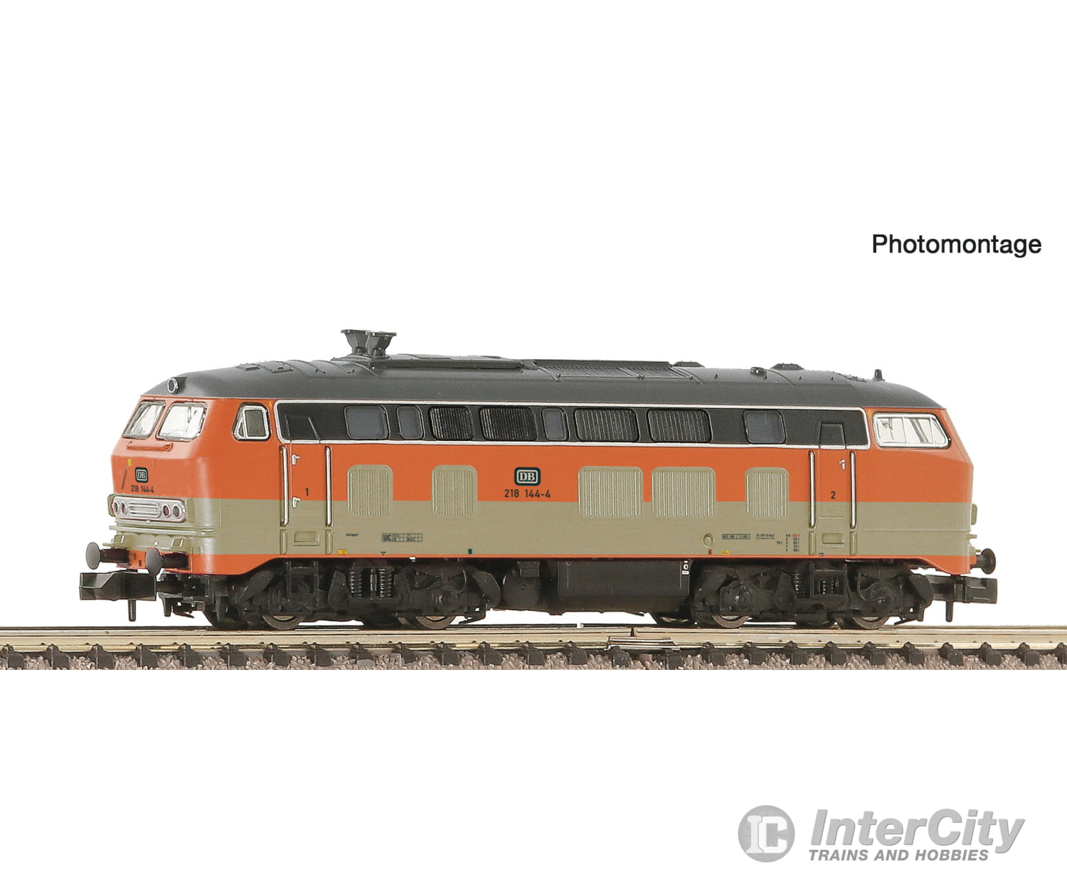 Fleischmann 7360023 N Diesel Locomotive 218 144-4 Db Dc Analog European Locomotives