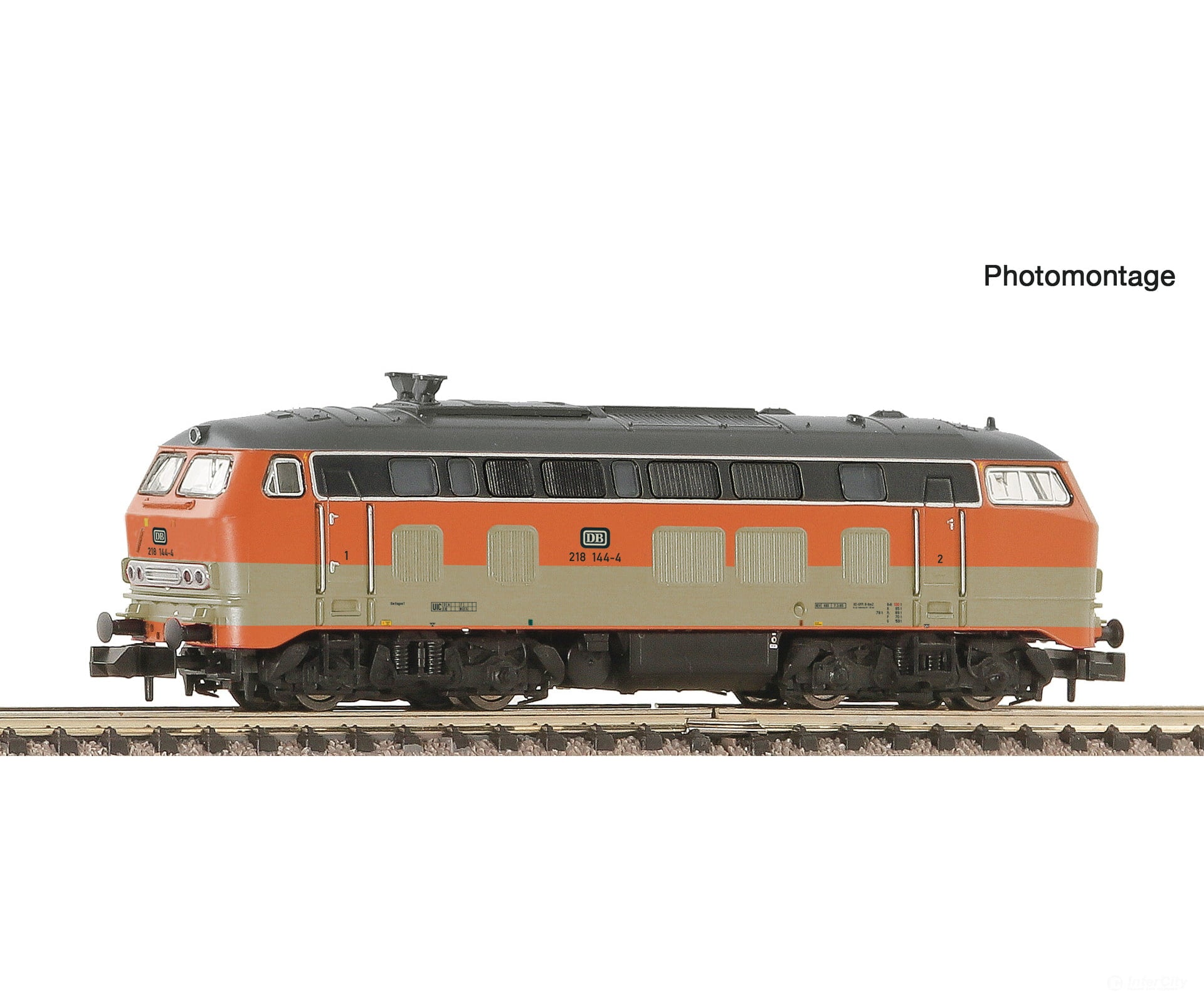 Fleischmann 7360023 N Diesel Locomotive 218 144-4 Db Dc Analog European Locomotives