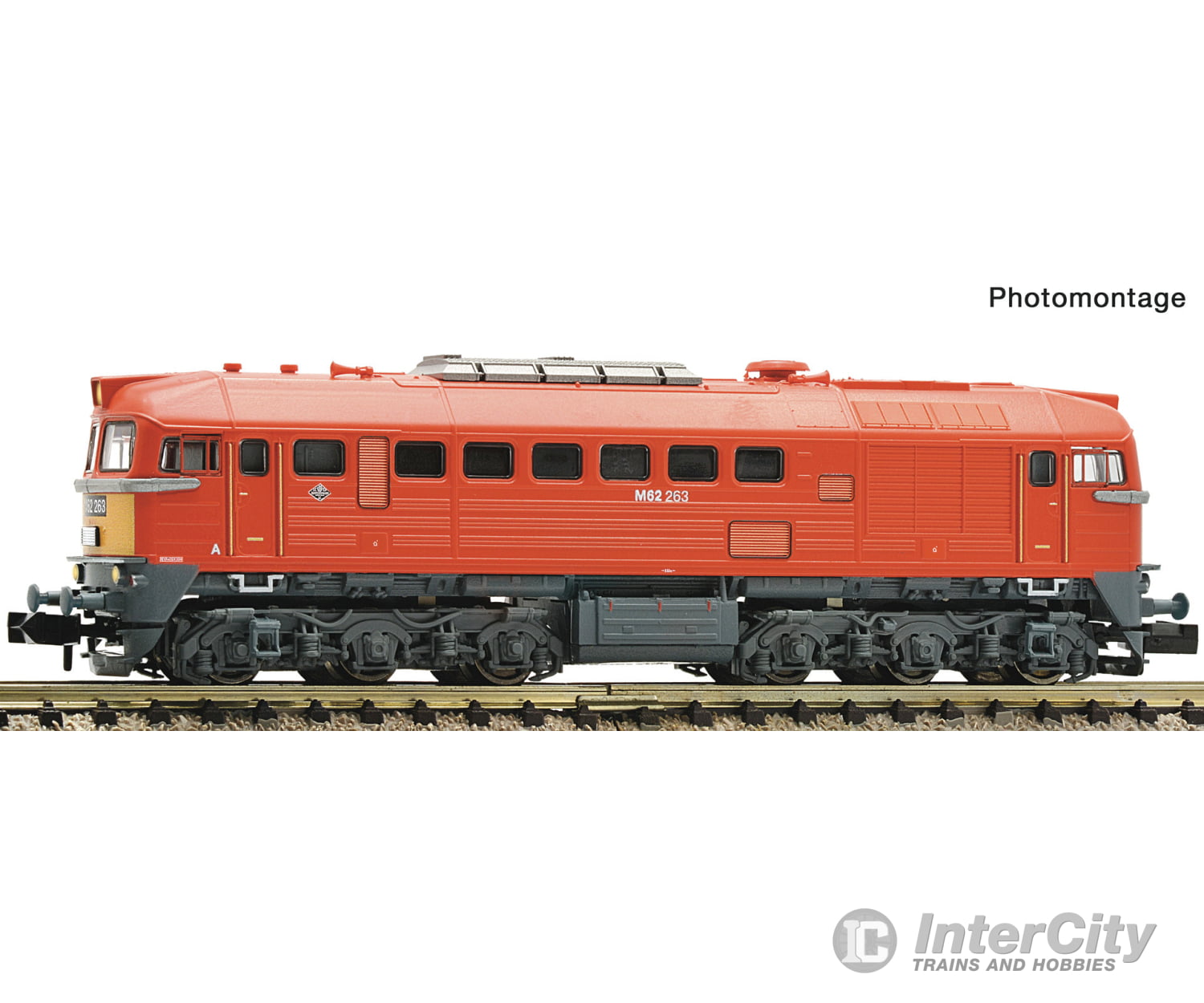 Fleischmann 7360025 N Diesel Locomotive M62 263 Mav Dc Analog European Locomotives