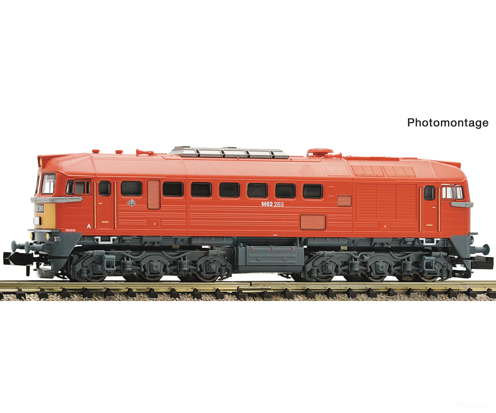Fleischmann 7360025 N Diesel Locomotive M62 263 Mav Dc Analog European Locomotives