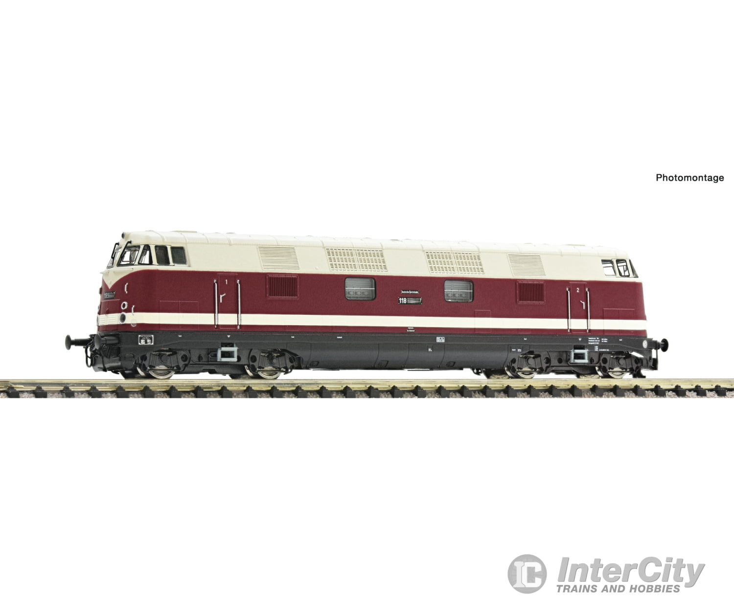 Fleischmann 7360028 N Diesel Locomotive 118 104-9 Dr Dc Analog European Locomotives