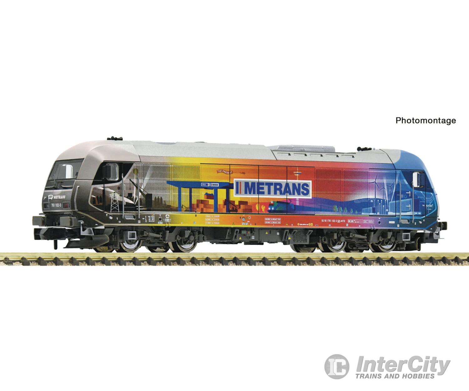 Fleischmann 7360029 N Diesel Locomotive 761 102-3 Metrans Dc Analog European Locomotives