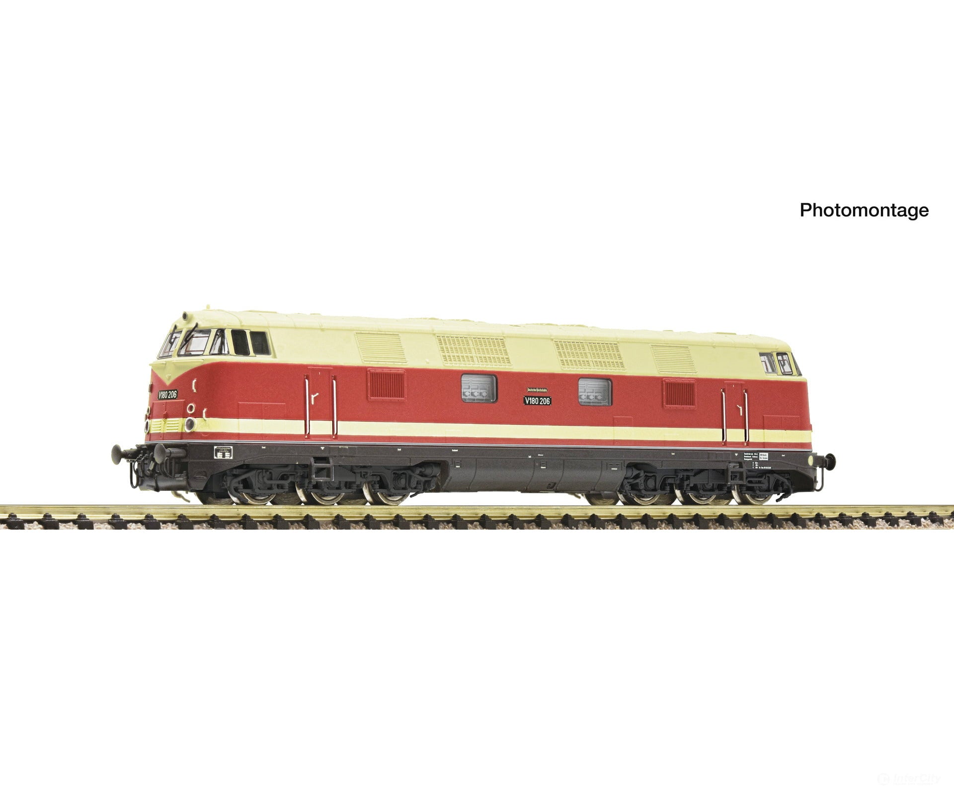 Fleischmann 7360038 N Diesel locomotive V 180 206 DR DC Analog European Locomotives