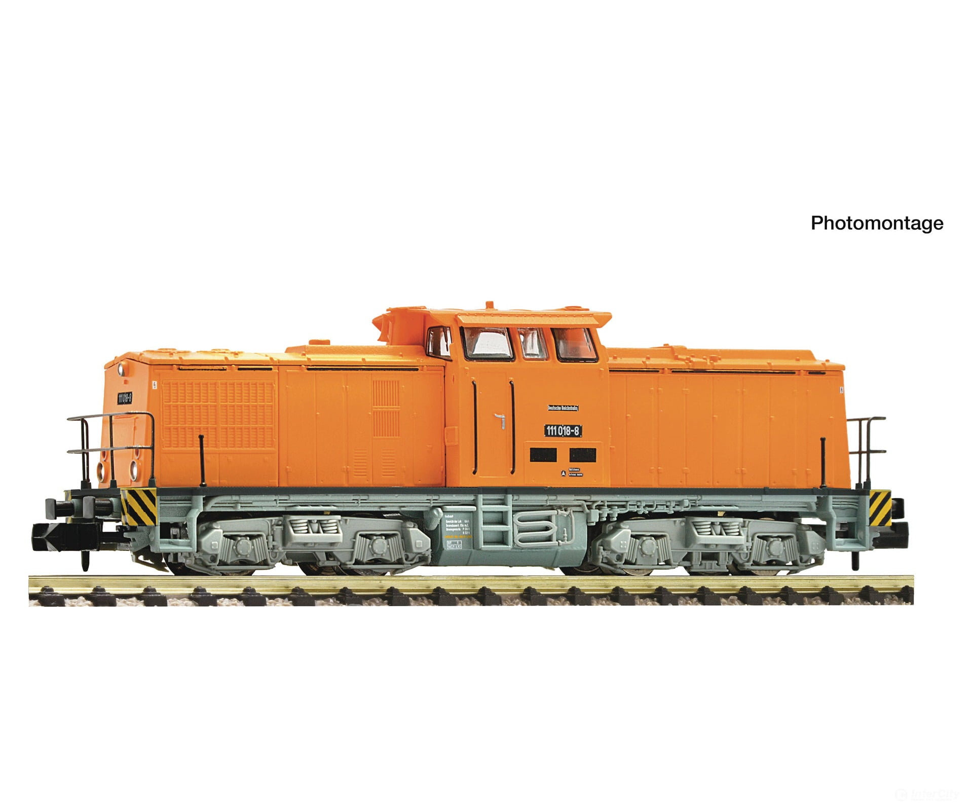 Fleischmann 7360039 N Diesel locomotive 111 018-8 DR DC Analog European Locomotives