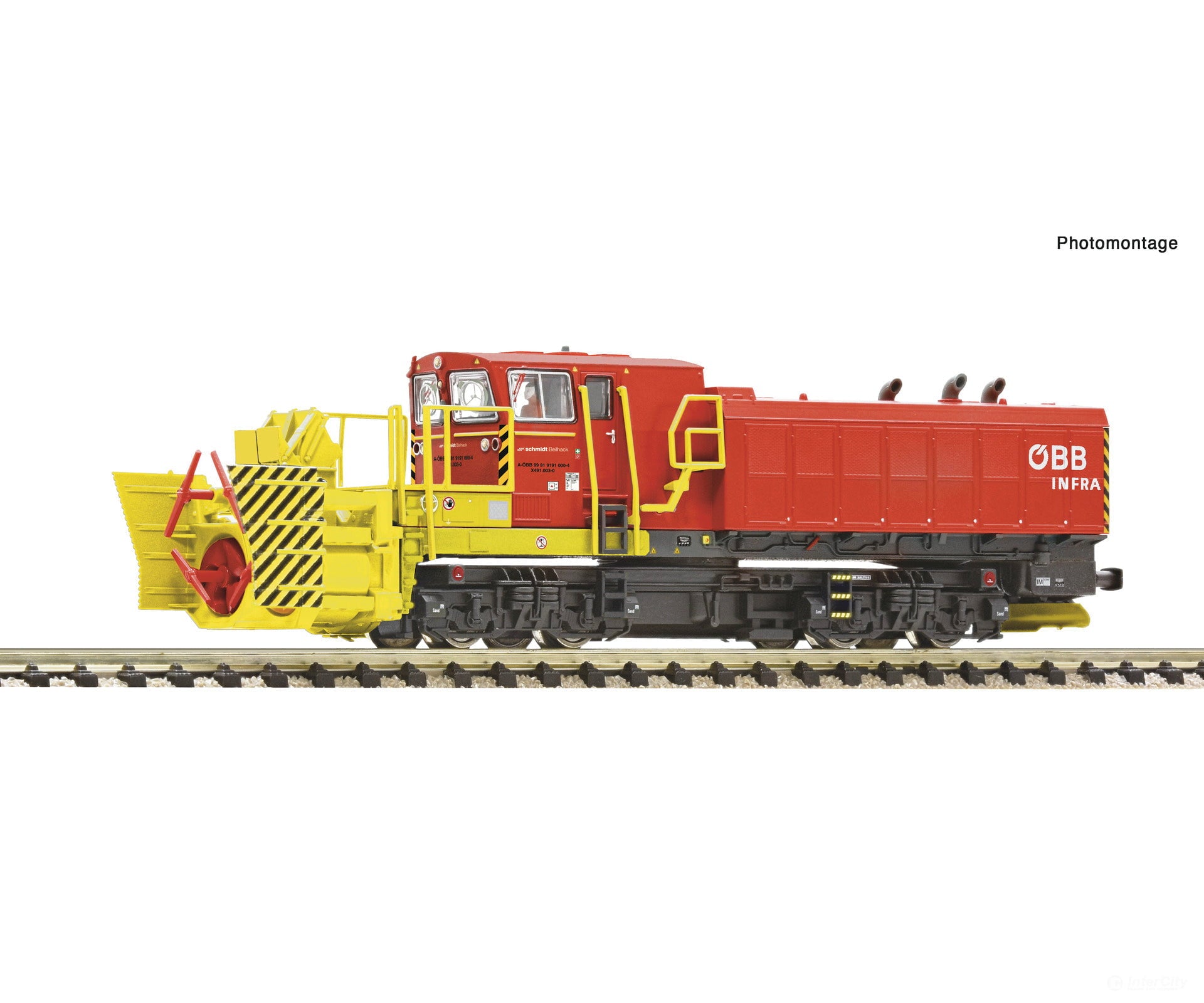 Fleischmann 7370020 N Beilhack Rotary Snow Blower Öbb Infra Dcc Digital Sound European Locomotives