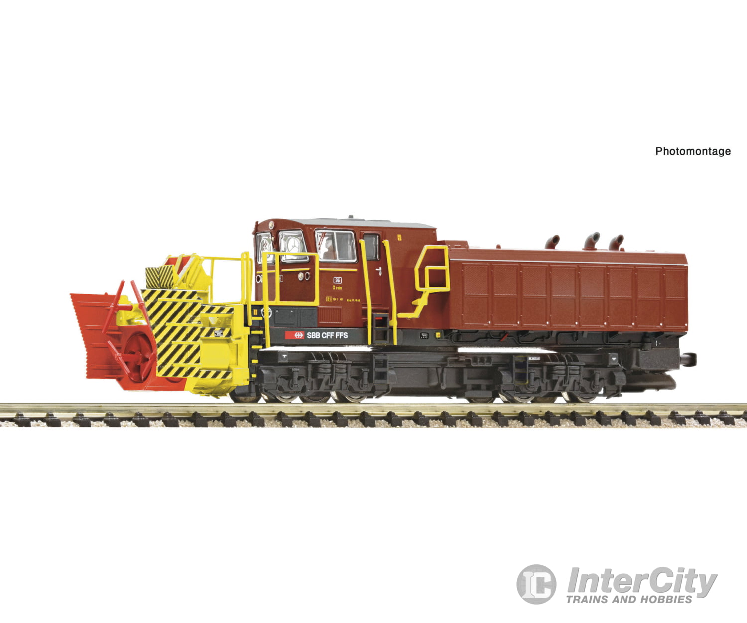 Fleischmann 7370021 N Beilhack Rotary Snow Blower Sbb Dcc Digital Sound European Locomotives