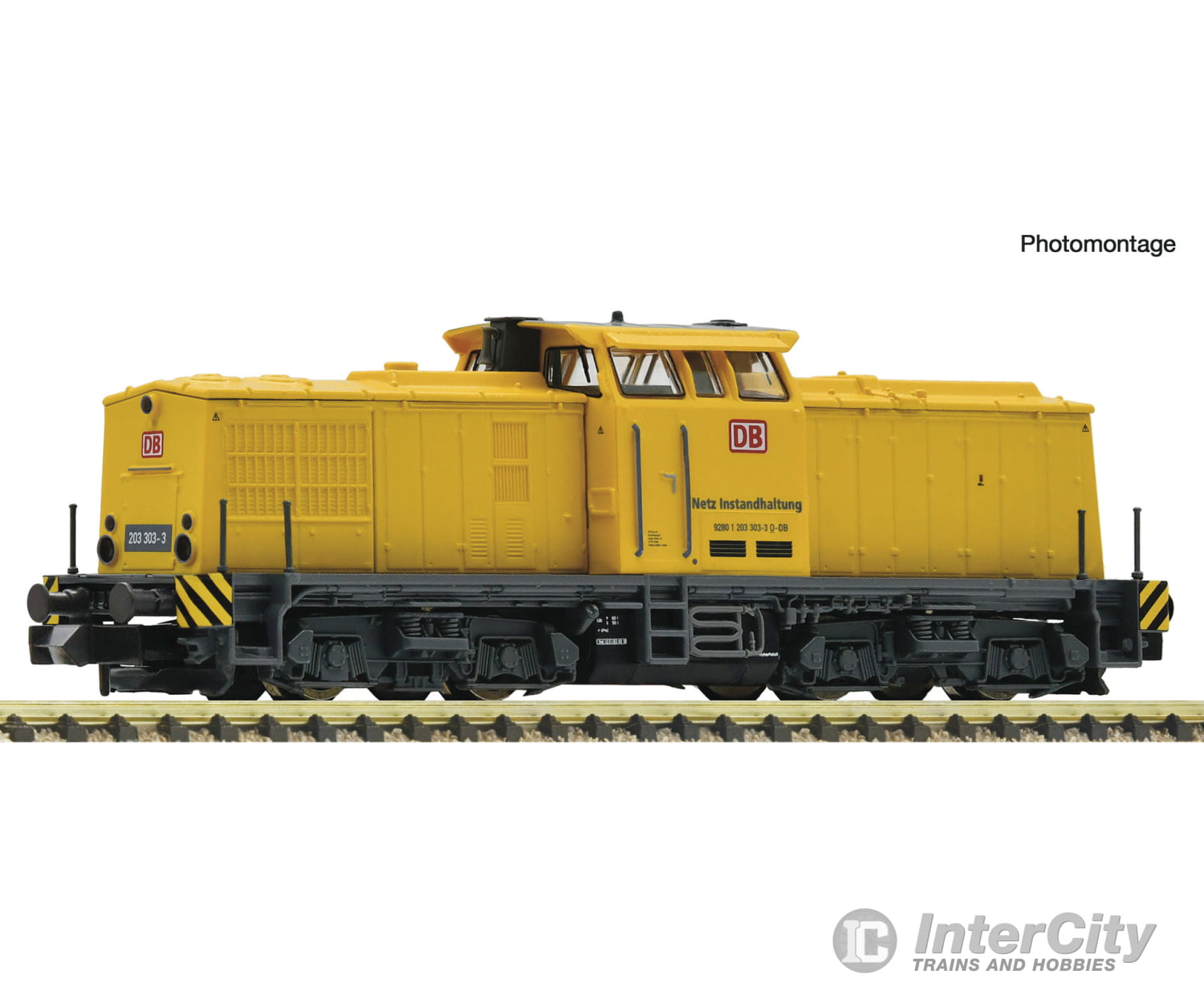 Fleischmann 7370032 N Diesel locomotive 203 303-3 DB Netz DCC Digital Sound European Locomotives