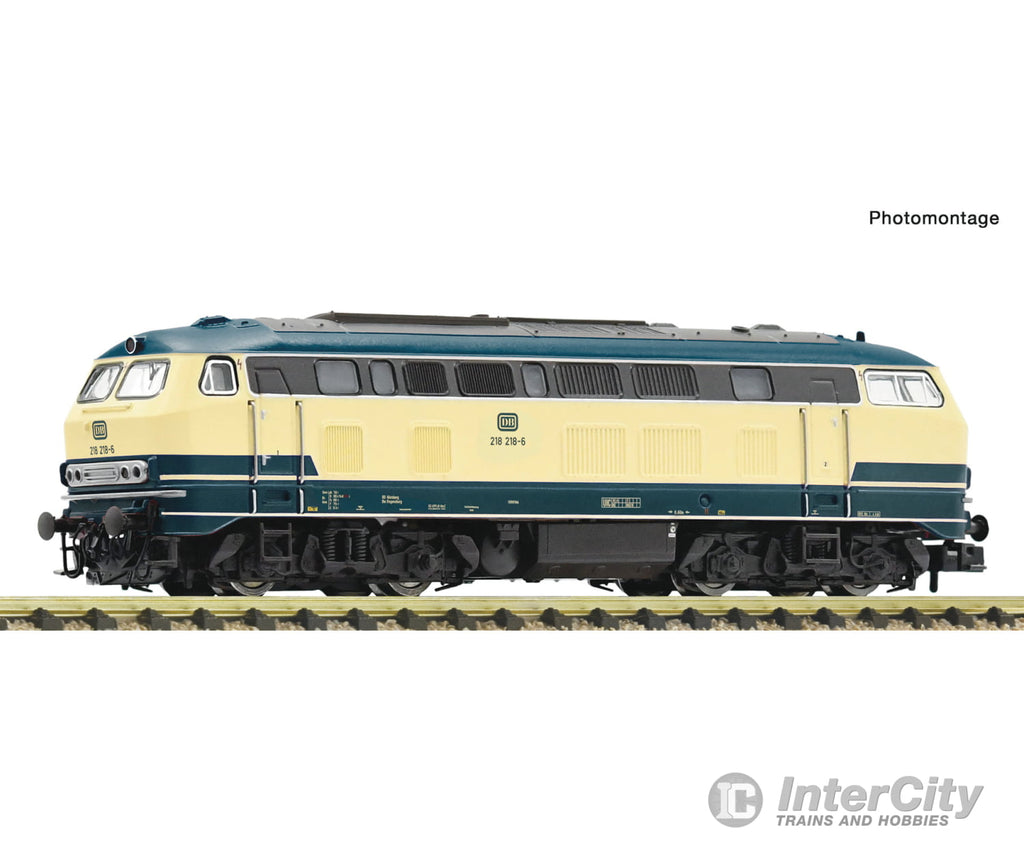 Fleischmann 7370036 N Diesel locomotive 218 218-6 DB DCC Digital Sound European Locomotives