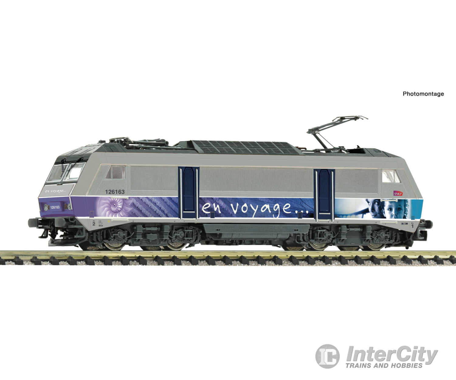 Fleischmann 7560020 N Electric Locomotive Bb 126163 Sncf Era 6 (Dc) European Locomotives