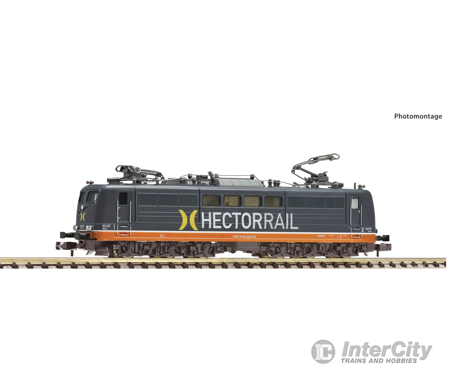 Fleischmann 7560021 N Electric Locomotive 162.007 Hector Rail Era 6 (Dc) European Locomotives