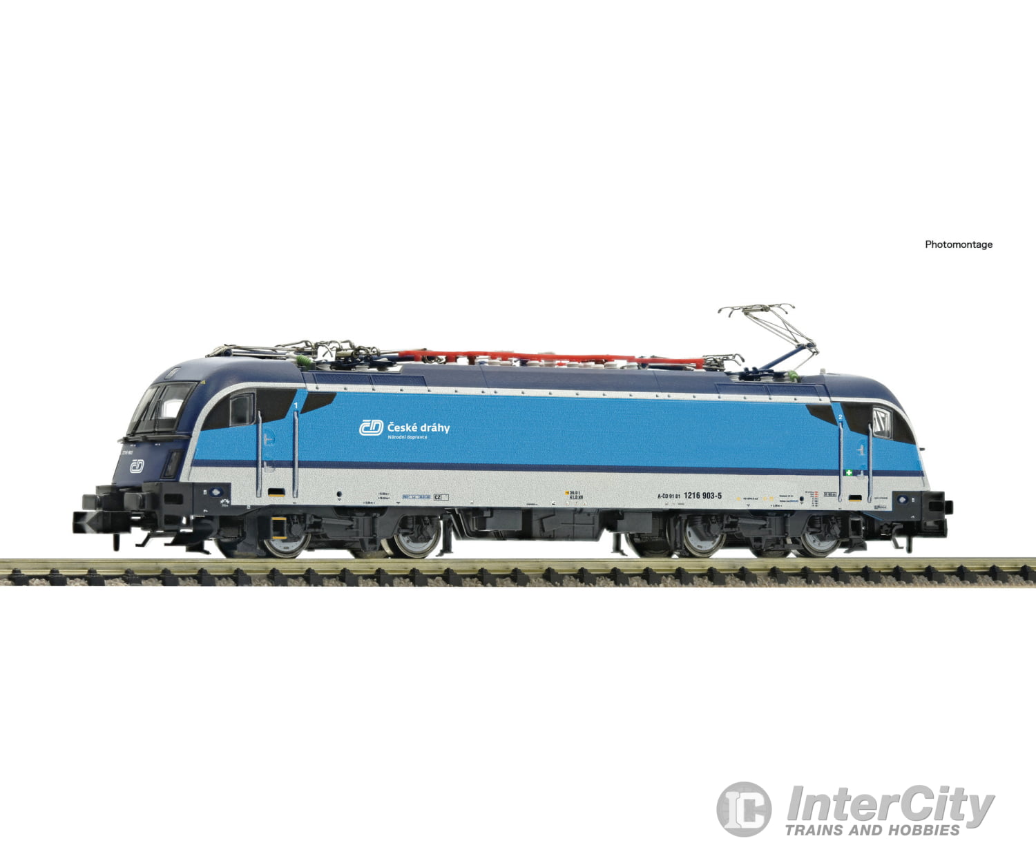 Fleischmann 7560024 N Electric Locomotive 1216 903-5 Cd Era 6 (Dc) European Locomotives