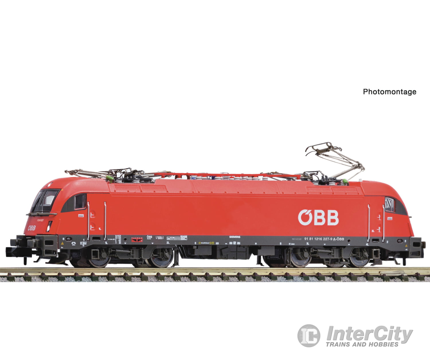 Fleischmann 7560029 N Electric Locomotive 1216 227-9 Öbb Era 6 (Dc) European Locomotives