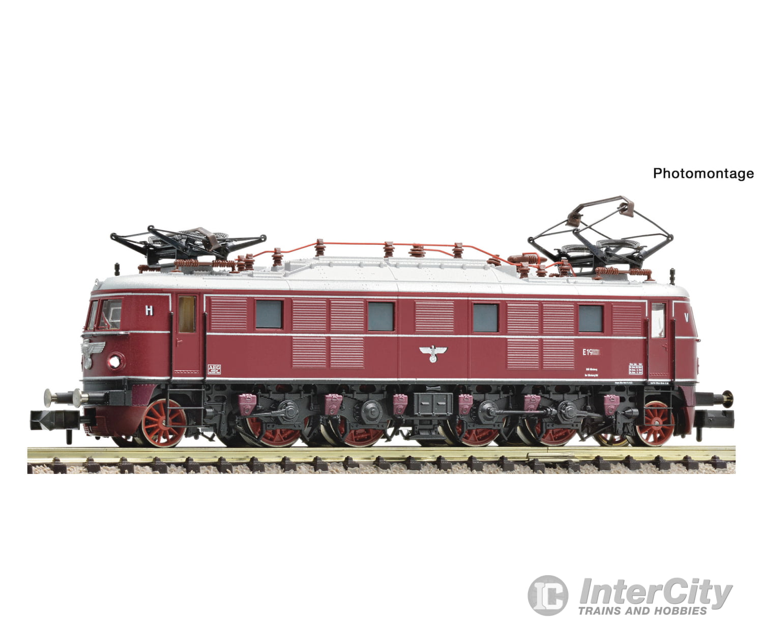 Fleischmann 7560030 N Electric Locomotive Class E 19 Drb Era 2 (Dc) European Locomotives